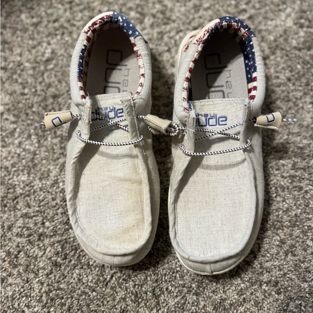 Hey Dude Wally Patriotic Casual Shoes – Men’s